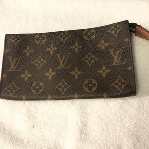 Louis Vuitton Monogram Accessory Bag 8" x 4 1/2"